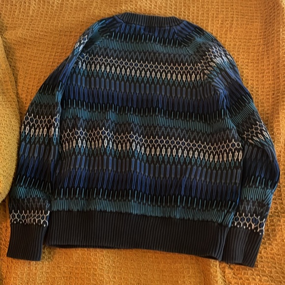 Mossimo Supply Co. Geometric Pattern Crew Neck Sweater- Medium - Picture 3 of 3